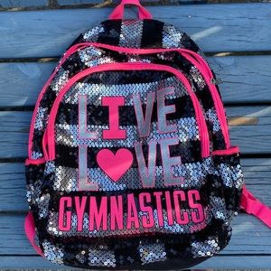 Justice backpack book bag